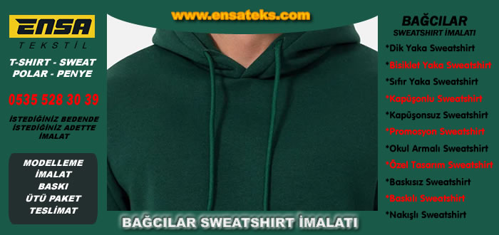 Bağcılar Sweatshirt İmalatı