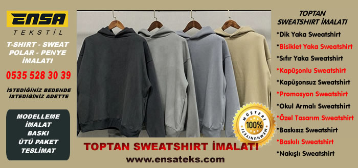 Sweatshirt İmalat Atölyesi