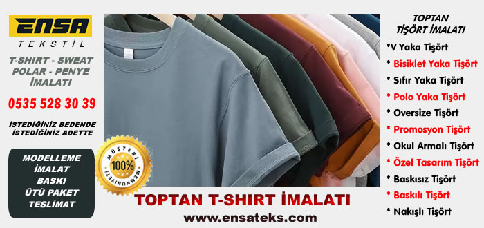 Toptan Tişört İmalatı