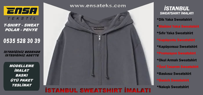 İstanbul Sweatshirt İmalatı